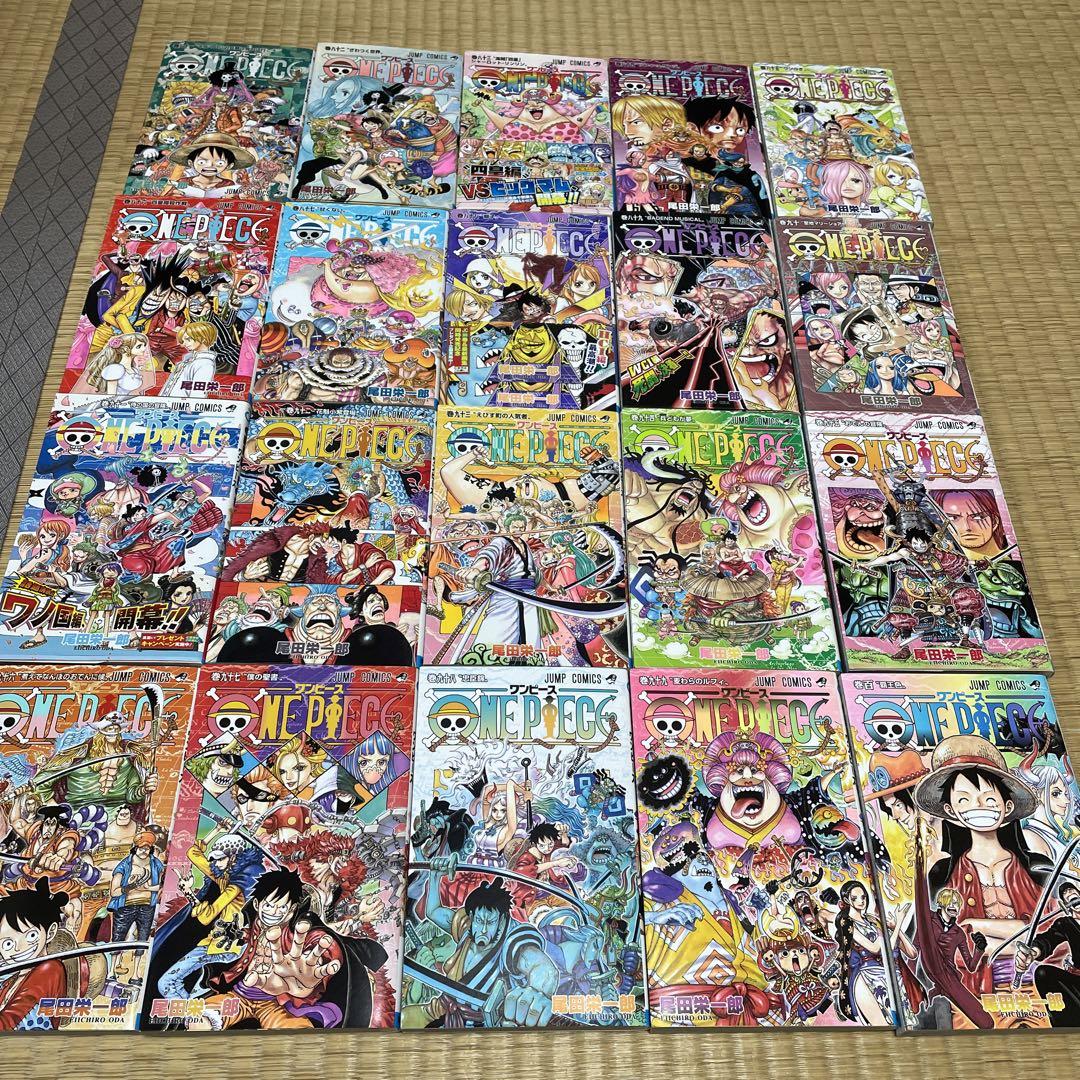 最新刊108巻含む/ワンピース/全巻/おまけ7冊付き 最新刊108巻含む/ワンピース/全巻/おまけ7冊付き
