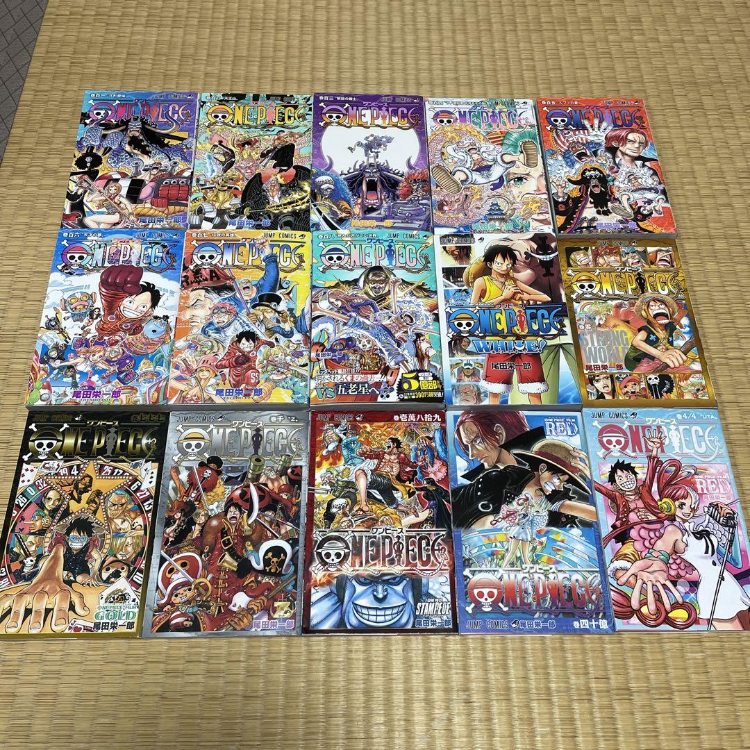最新刊108巻含む/ワンピース/全巻/おまけ7冊付き 最新刊108巻含む/ワンピース/全巻/おまけ7冊付き
