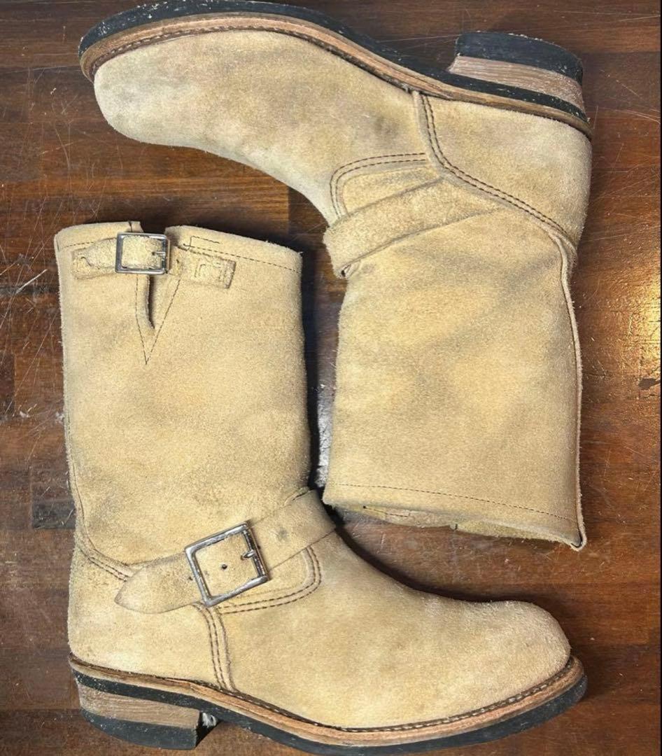 REDWING スエード ラフアウト エンジニア8268 9D レッドウィング REDWING スエード ラフアウト エンジニア8268 9D レッドウィング