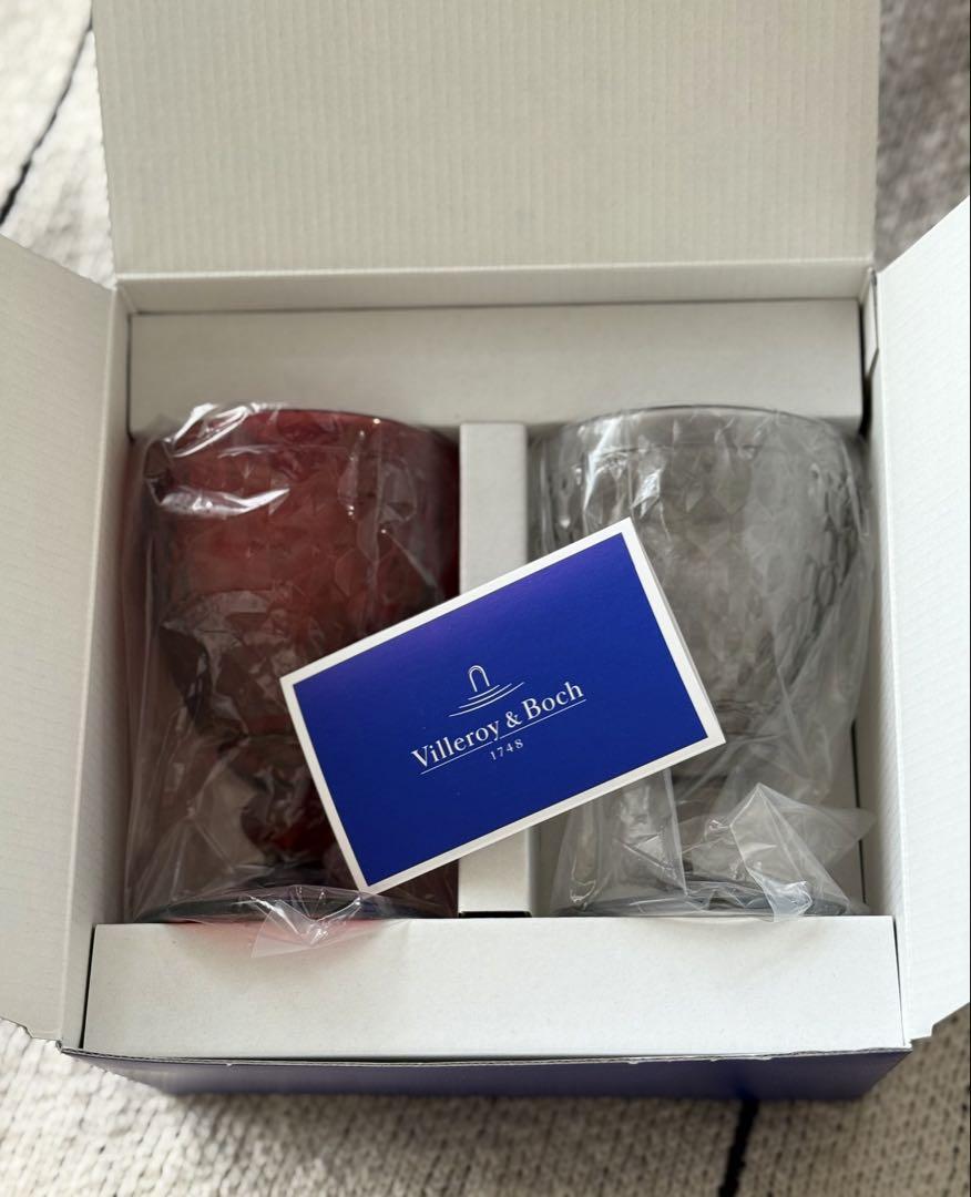 新品 Villeroy & Boch ビレロイボッホ ペアグラス