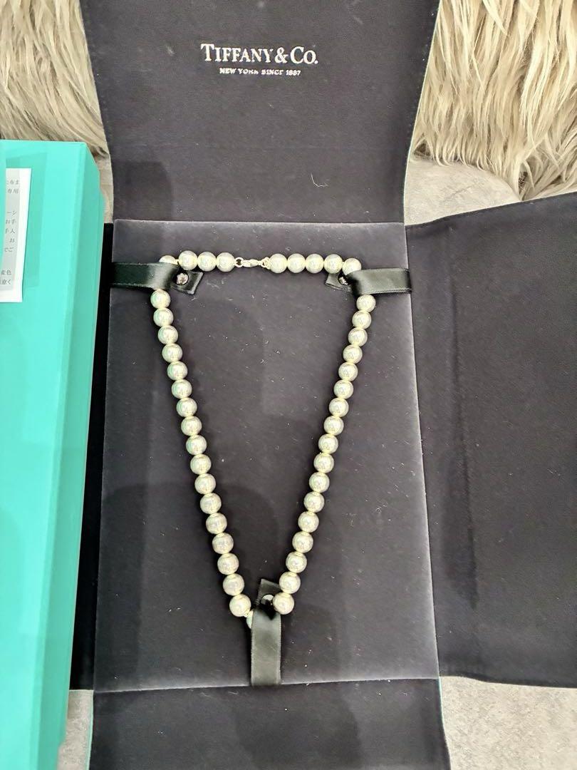 Tiffany パールネックレスハードウェア ボール ネックレス