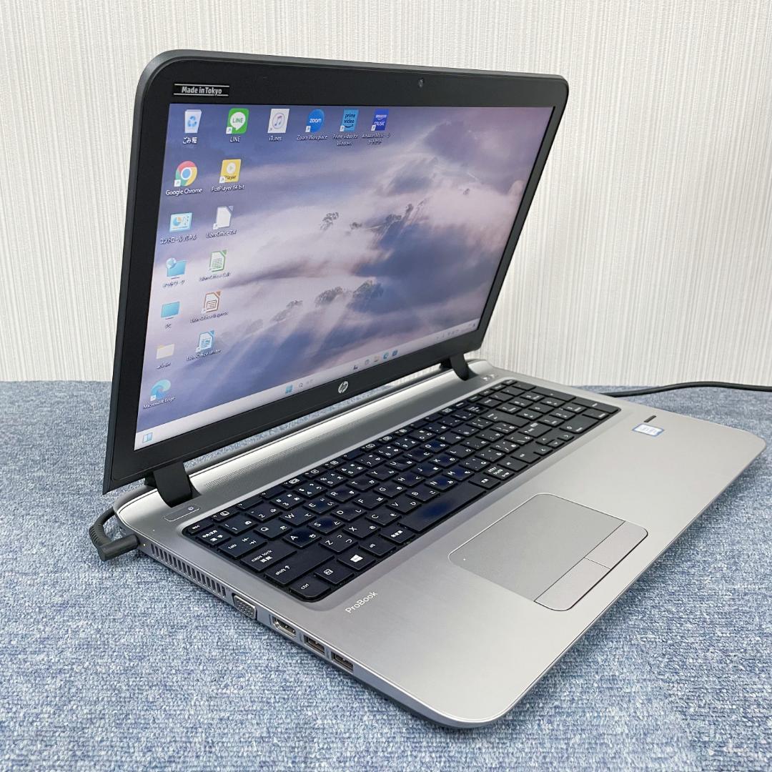 ノートパソコン　Windows11　オフィス付き　SSD240GB　初期設定済み