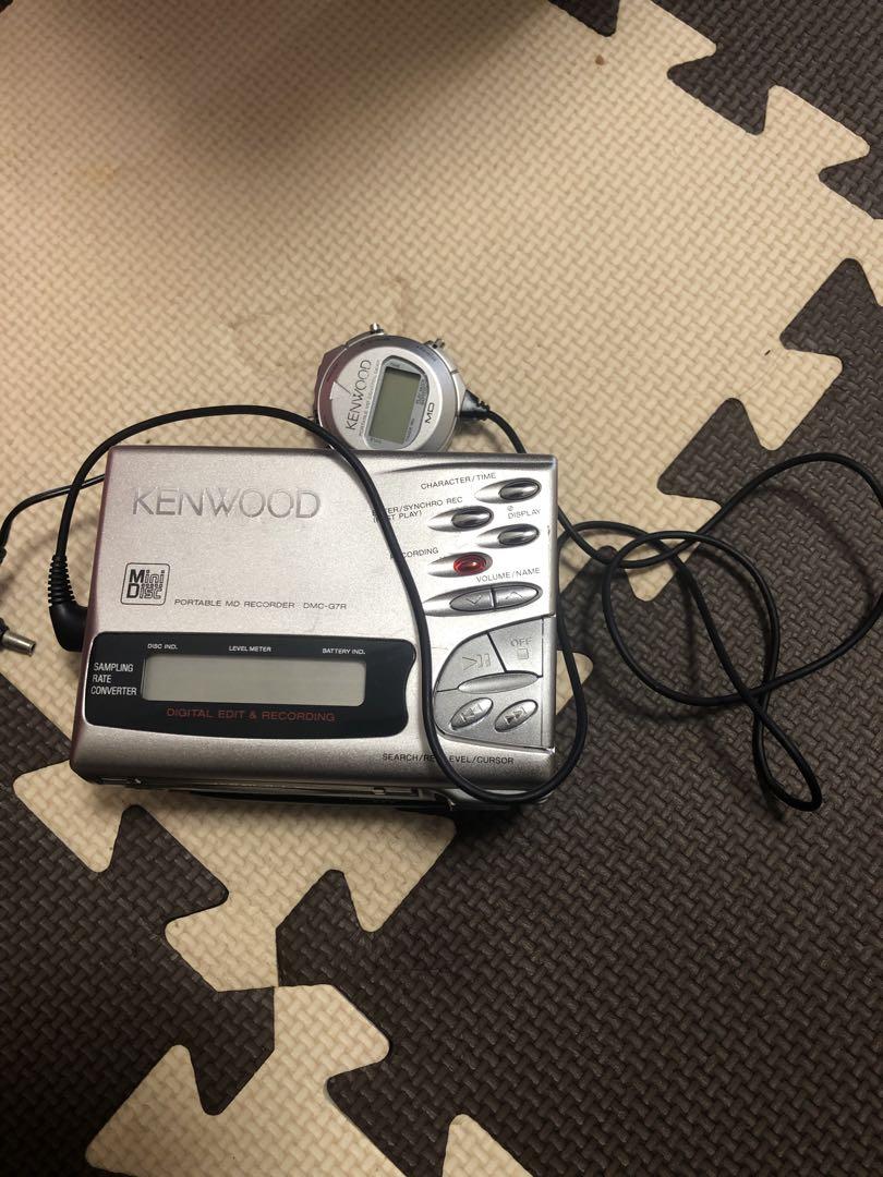 KENWOOD ポータブルミニディスクプレーヤー BC-FS