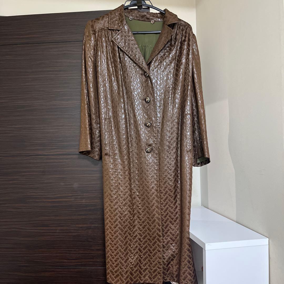 【オーダーメイド】ヴィンテージ レディースレザー ロングコート ブラウン 【オーダーメイド】ヴィンテージ レディースレザー ロングコート ブラウン