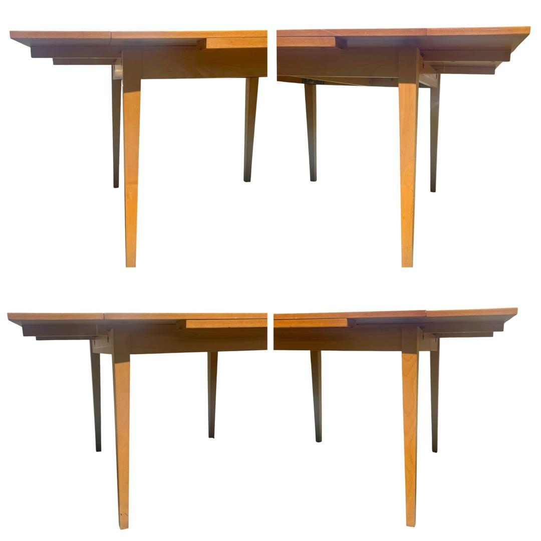 無印良品　エクステンションテーブル　伸長式ダイニングテーブル ブナ材 無印良品 エクステンションテーブル 伸長式ダイニングテーブル ブナ材