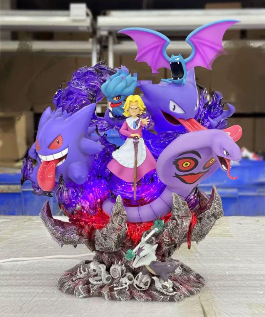 ポケモン ゲンガー フィギュア ガレージキット かゆい ①⑤