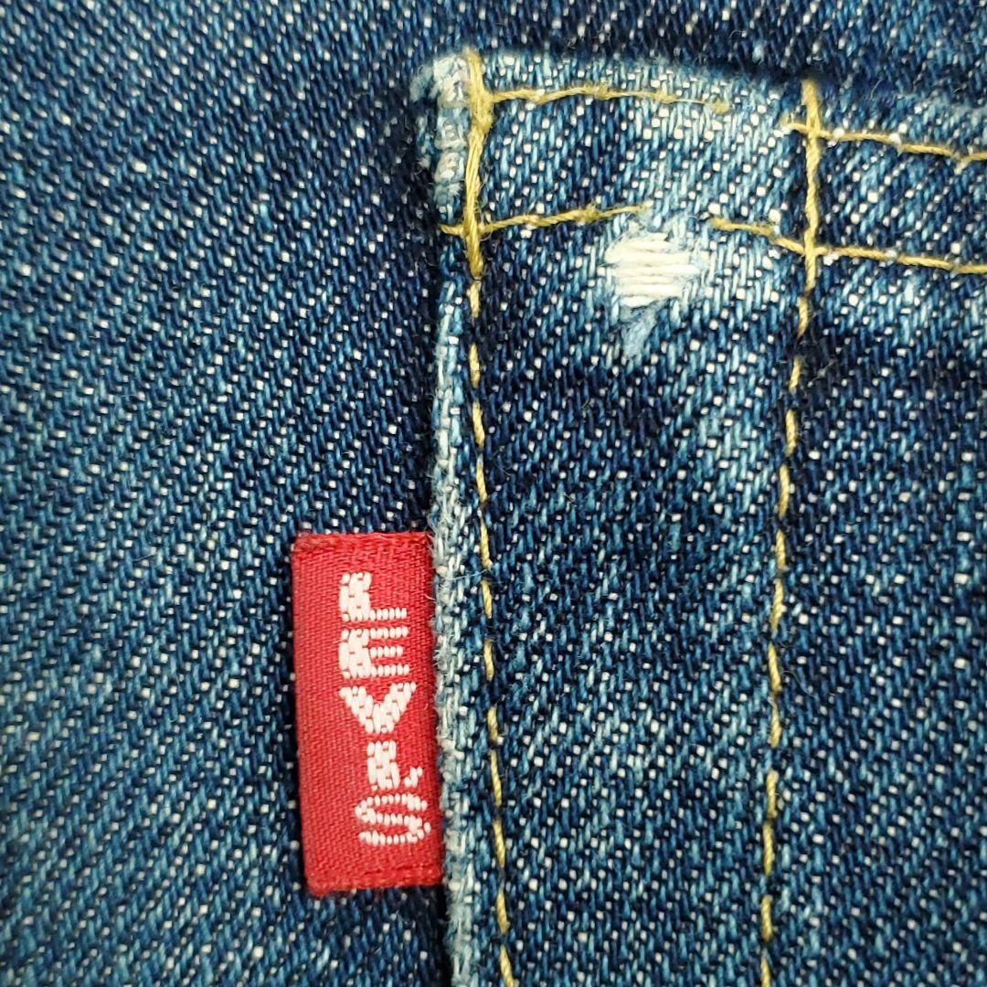 大きめW33濃紺◆Levi's 702XX◆日本製ビンテージ復刻ジーンズ1080