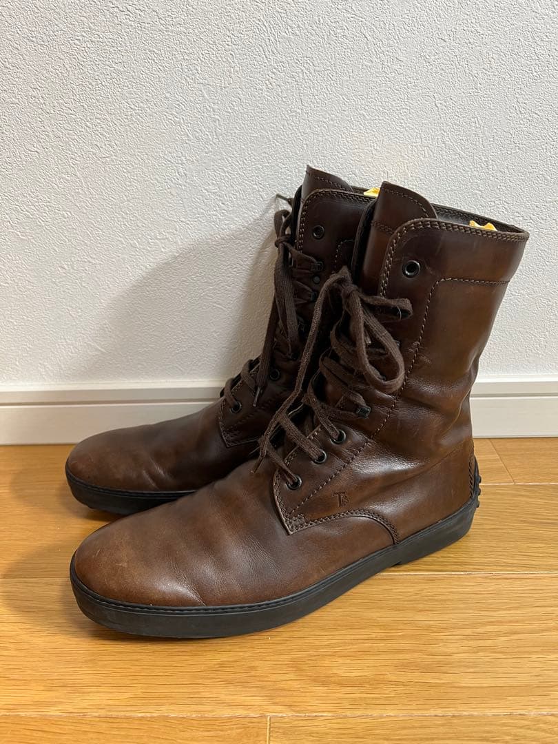 トッズ ウィンターゴンミーニ　ブラウン　27.5