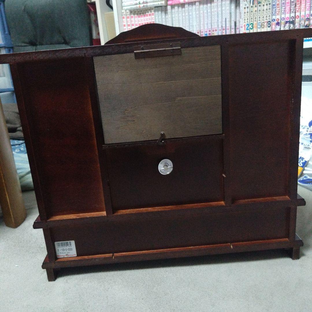 木製オルゴール フィギュア付き