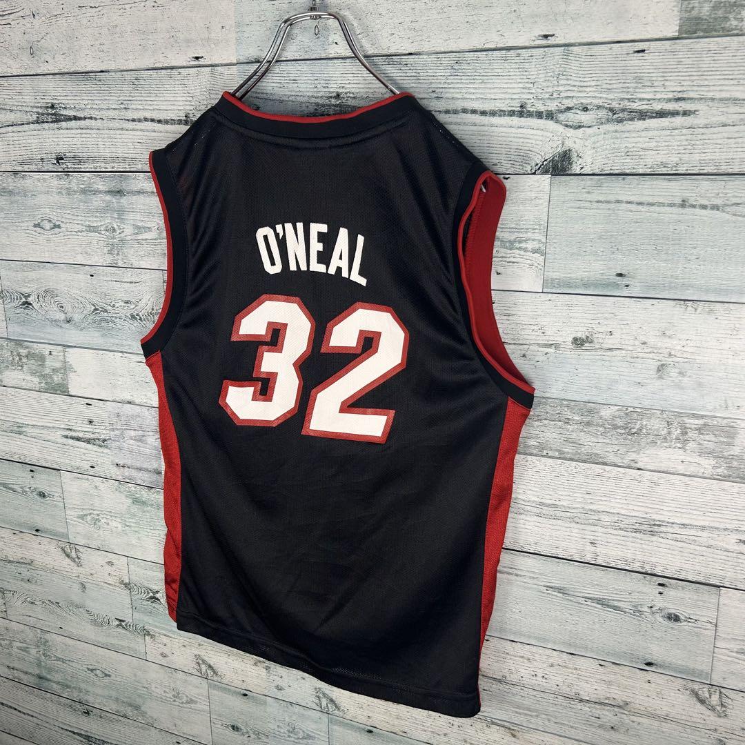 リーボックNBA プリントチームロゴ ヒート ゲームシャツ タンクトップ5467