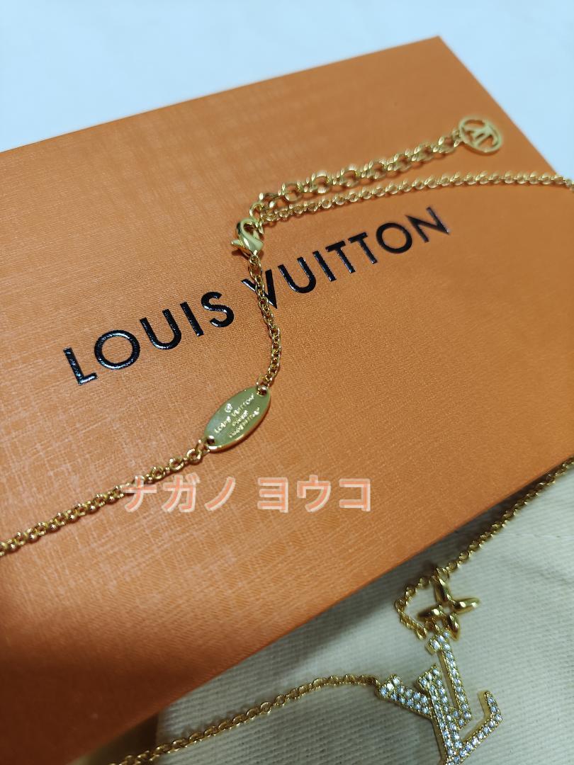ルイヴィトン コリエ LVアイコニック ネックレス極美品
