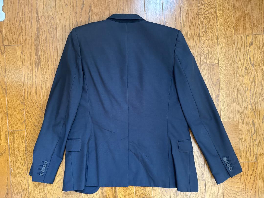 SAINT LAURENT テーラードジャケット２B ネイビー
