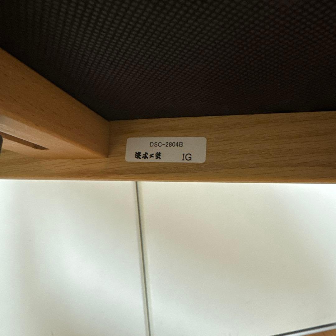 浜本工芸 水色キャスター付き学習椅子 浜本工芸 水色キャスター付き学習椅子