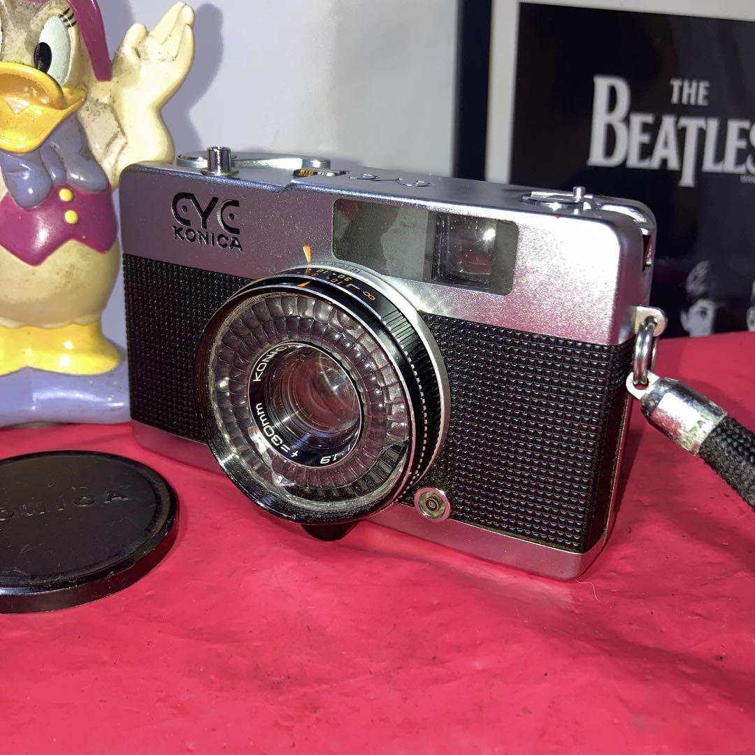 アンティークKONICA C35 EYEレンジファインダーカメラ貴重希少機能完動 アンティークKONICA C35 EYEレンジファインダーカメラ貴重希少