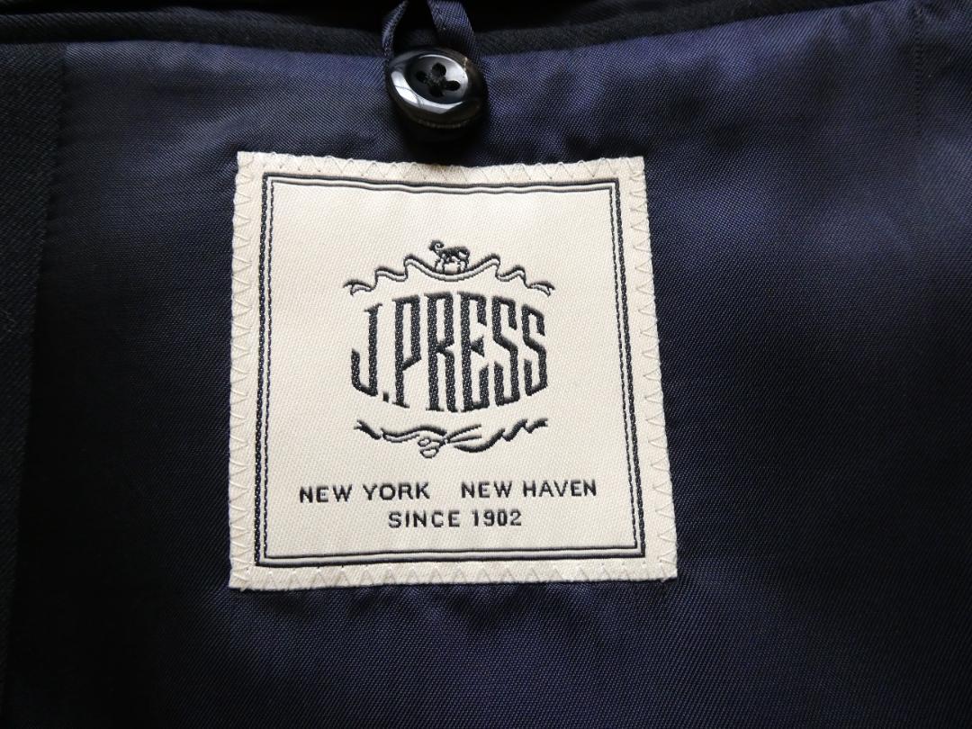 J.PRESS ジェイプレス 紺ブレザー 金ボタン 段返り3B　AB7