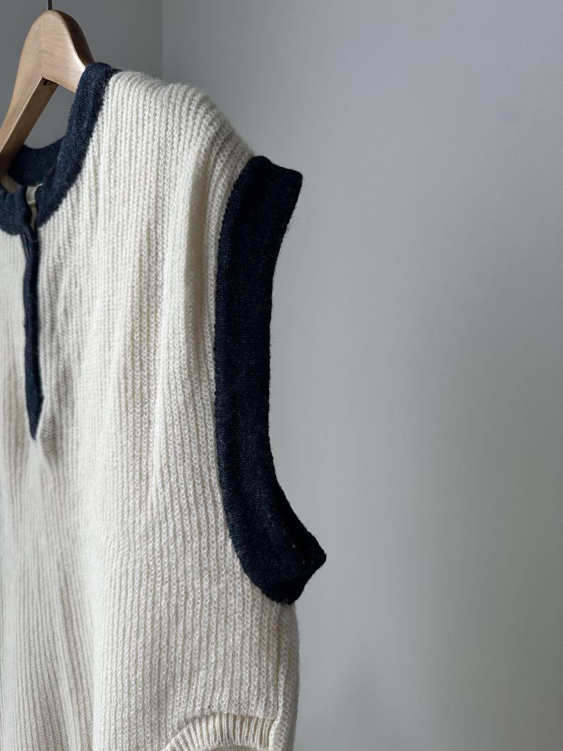 Meer. メーア ニットベストドレス ニットワンピース - メルカリ