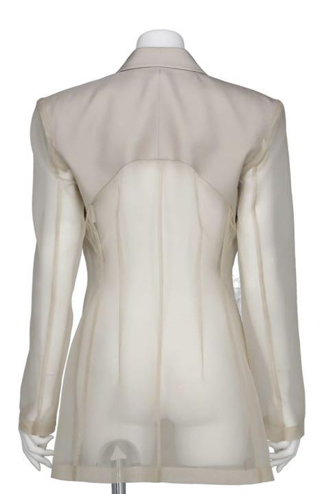 通販日本製 fetico COMBINED ORGANZA TAILORED JACKET ZMWV6-m24185768898 特価超歓迎