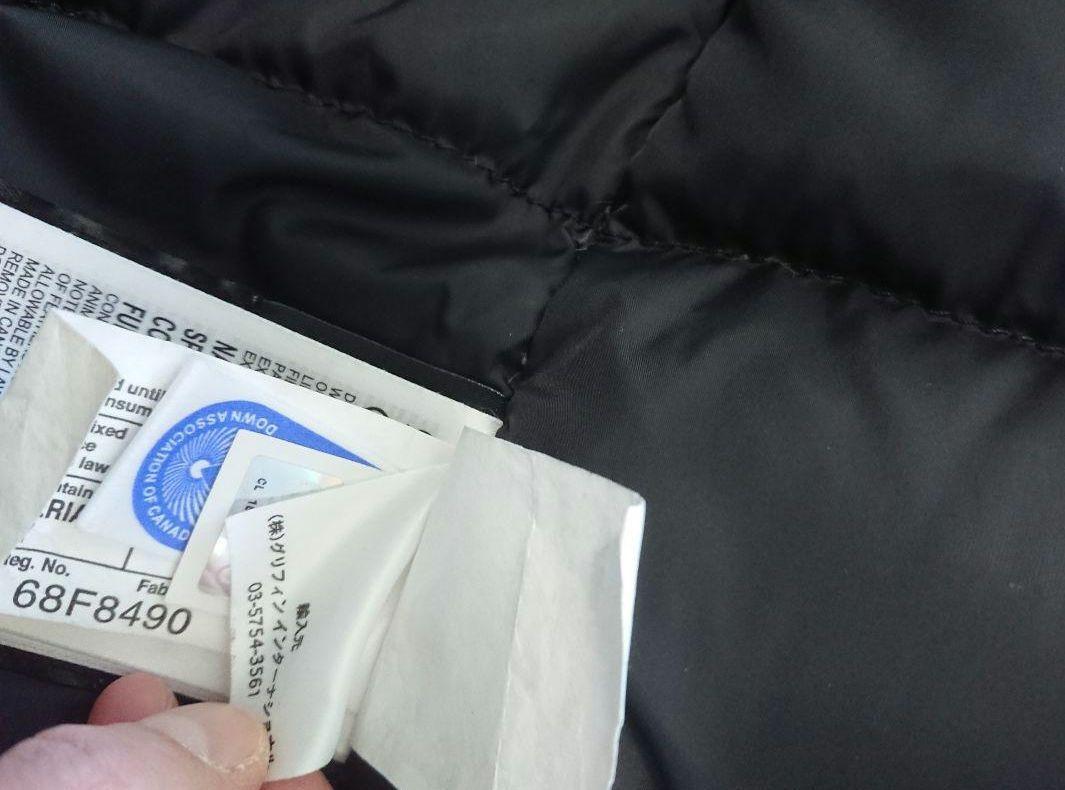 カナダグース エディフィス別注 クレストンネイビー 画像6