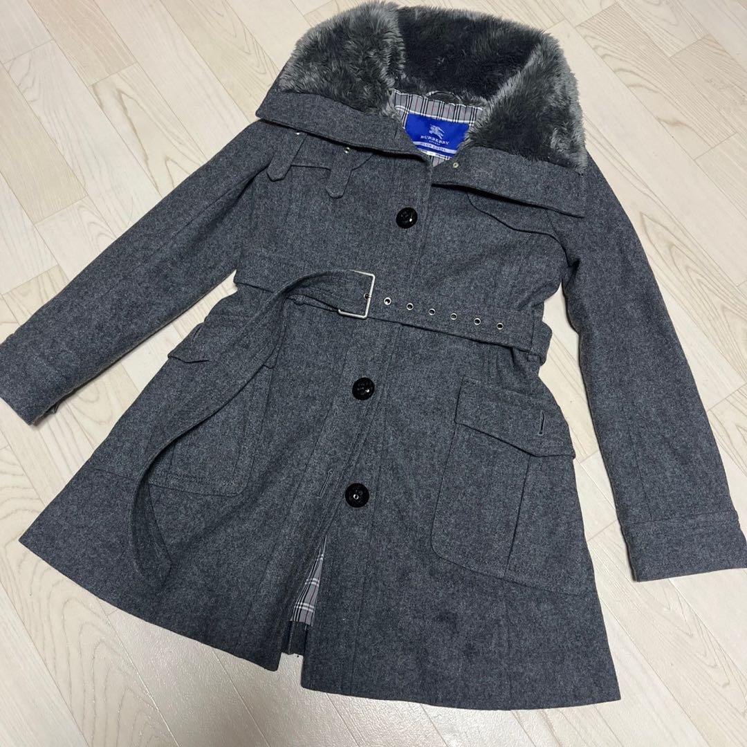 Burberry Blue label バーバリー　ブルーレーベル　ウールコート