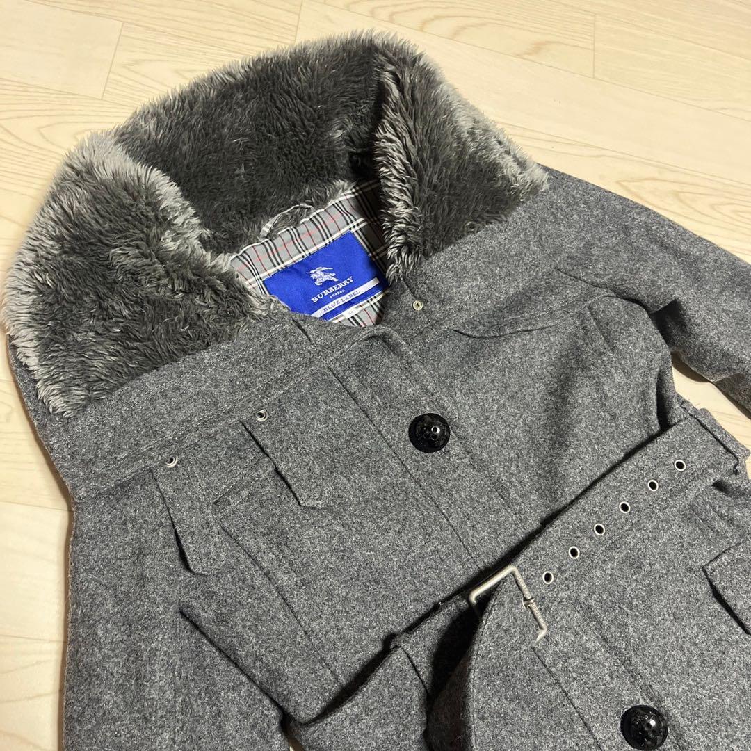 Burberry Blue label バーバリー　ブルーレーベル　ウールコート