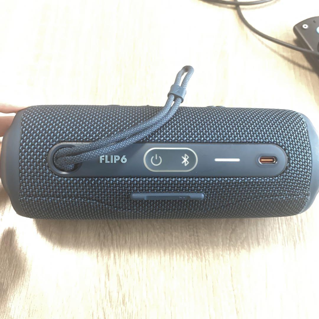 JBL Flip 6 Black Bluetooth スピーカー 2ウェイ 防水