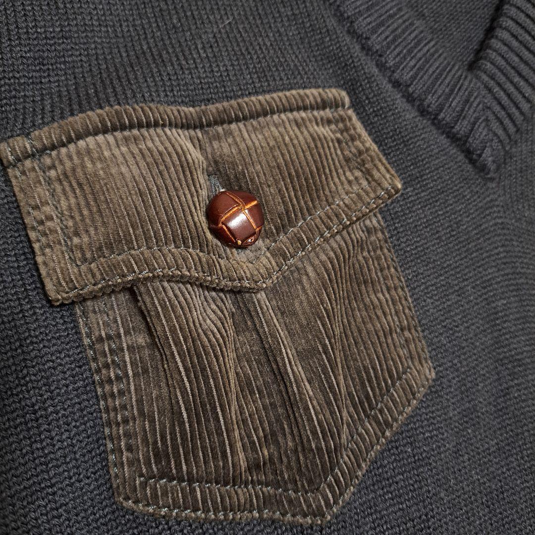 DOLCE&GABBANA　ドルチェアンドガッバーナ　コーデュロイ　ニット