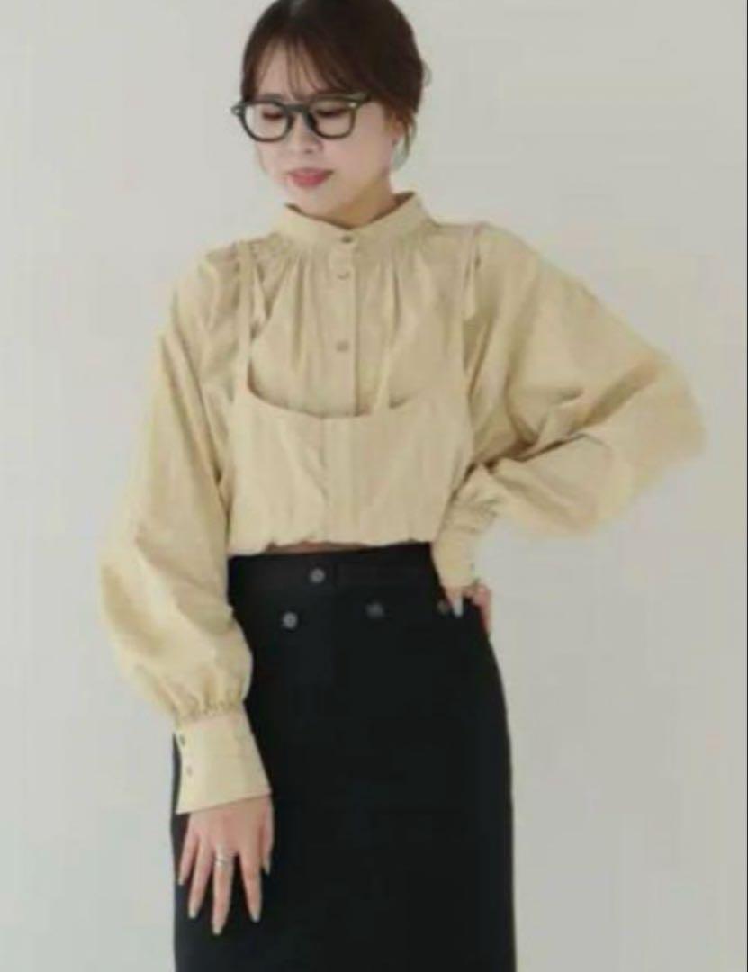 トップス Eaphi MULTI WAY STRIPE BLOUSE