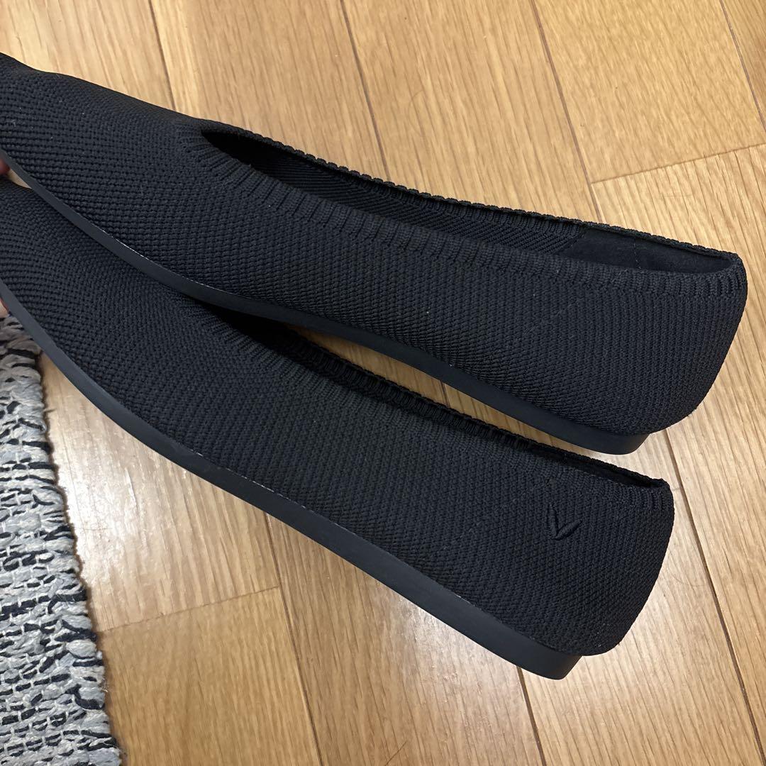 23.5cm VIVAIAポインテッドトゥ フラットシューズ[Aria 5°]