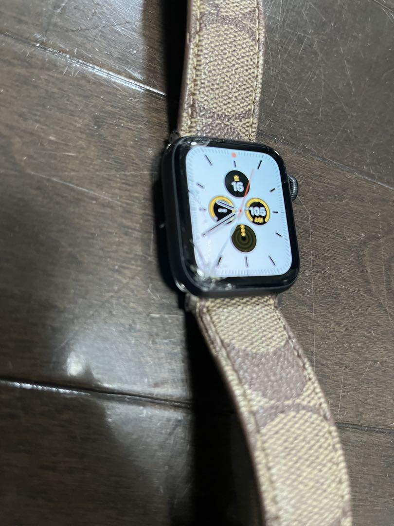 AppleWatch 4 GPS モデルアルミニウム 40mm 難あり