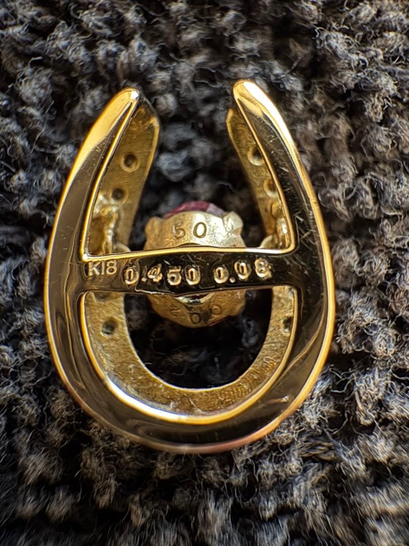 K18パパラチアサファイア/ダイヤモンドペンダントトップ K18パパラチアサファイア/ダイヤモンドペンダントトップ