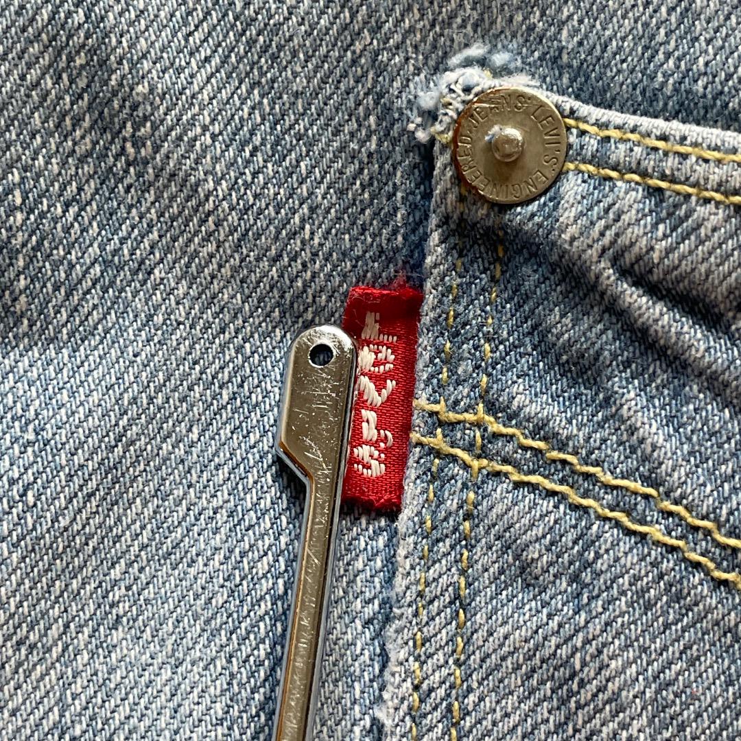 W34 L32】 europe levi's リーバイス Engineered - メルカリ