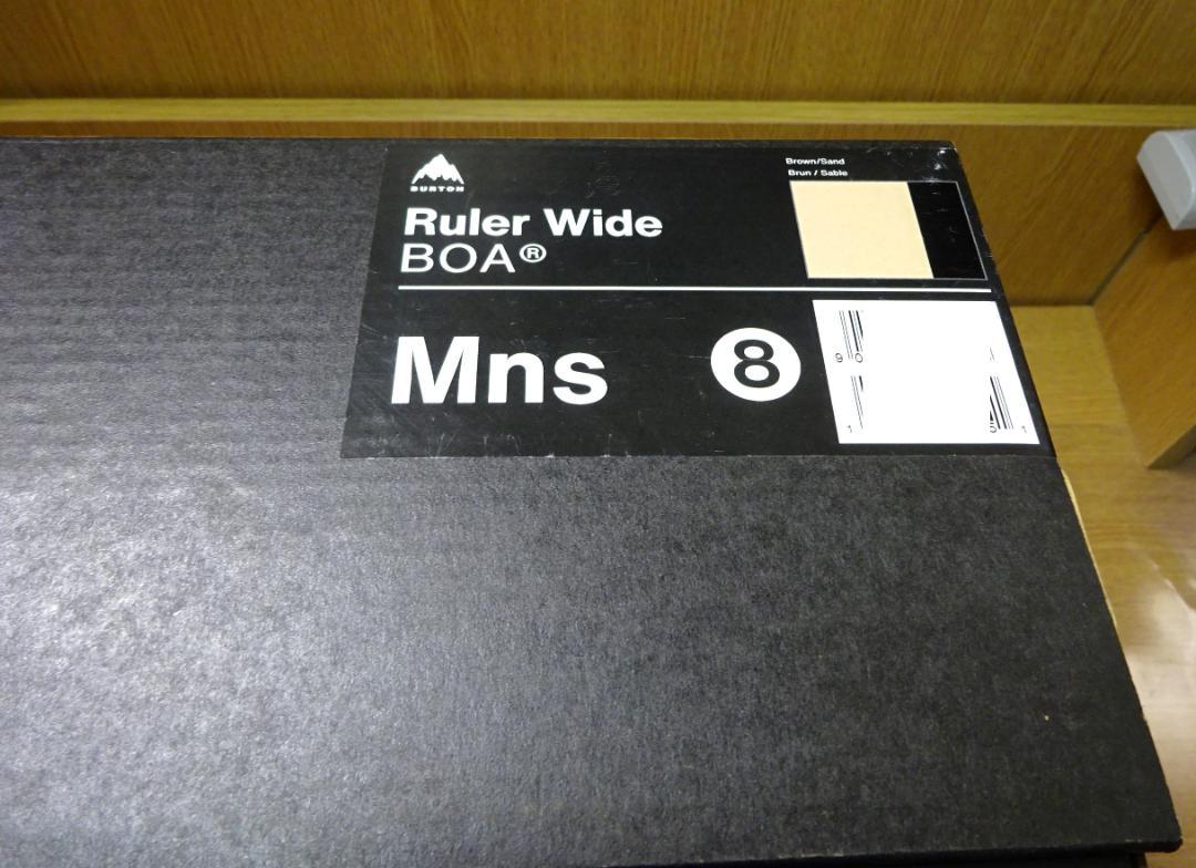 新品　BURTON スノーボードブーツ　ルーラー ボア ワイド WBOA