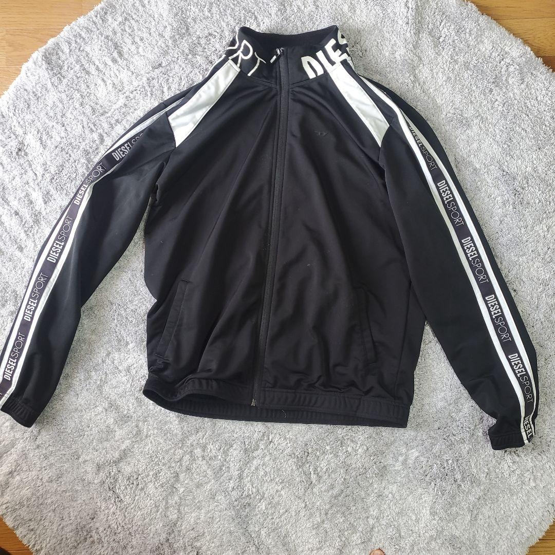 DIESEL SPORT トラックジャケット ブラック L