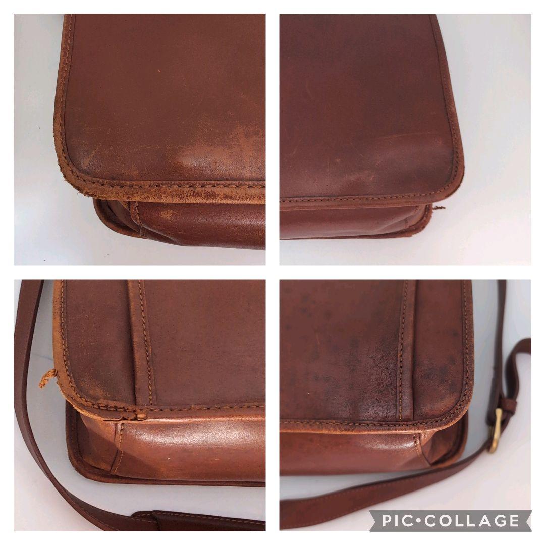 COACH オールドコーチ 2way ビジネスバッグ ターンロック ブラウン