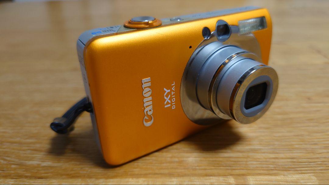 Canon IXY 110IS オレンジ　デジタルカメラ キヤノン Canon IXY DIGITAL 110 IS オレンジ コンパクト