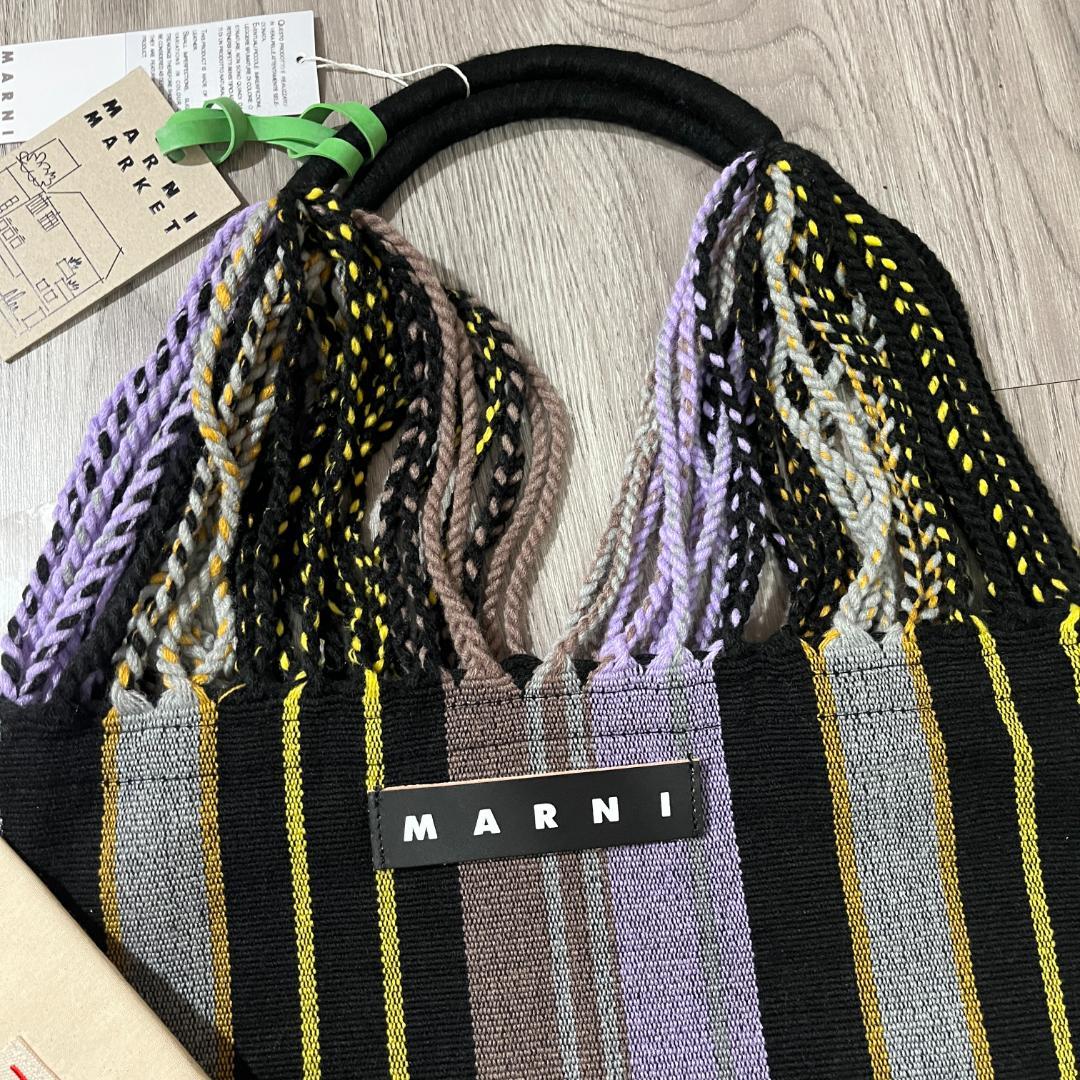 Marni マルチストライプ ハンモックバッグ - メルカリ