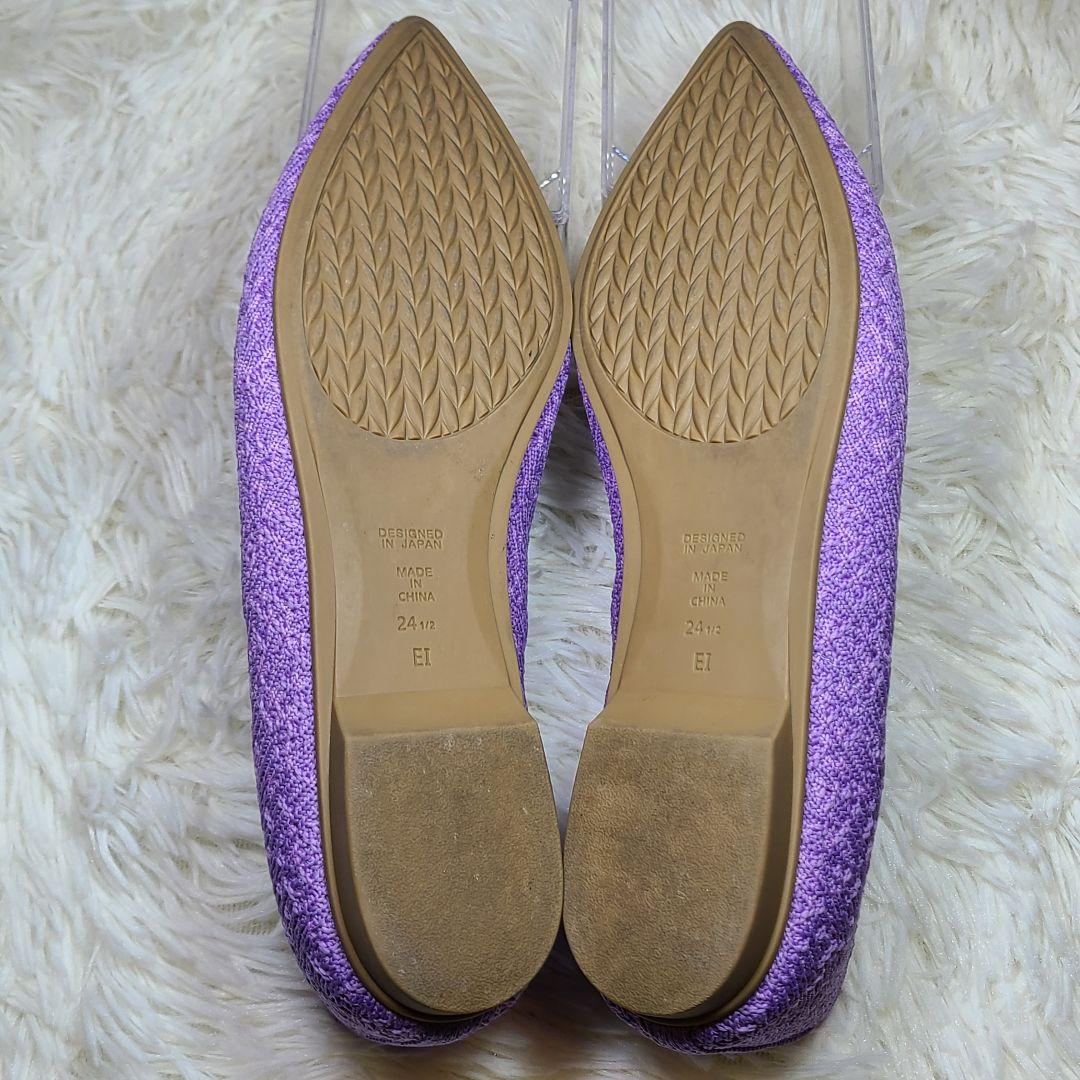 【CUMUU_DIANA】ダイアナ　ハートビジュー　ニットパンプス