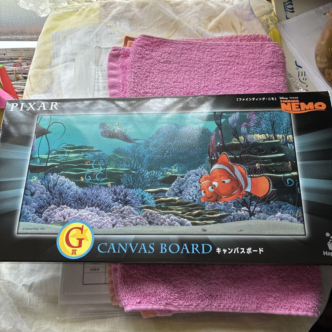 PIXAR1番くじ G賞、I賞 キャンバスボード3点セット PIXAR 1番くじG賞 Finding Nemo キャンバスボード - メルカリ