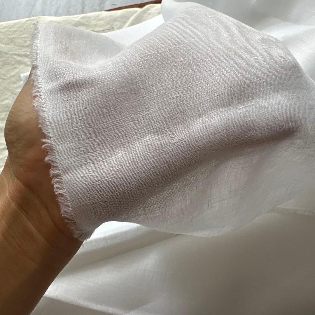 一流パリコレブランド使用生地！イタリア製カンクリーニのリネンcanclini 麻