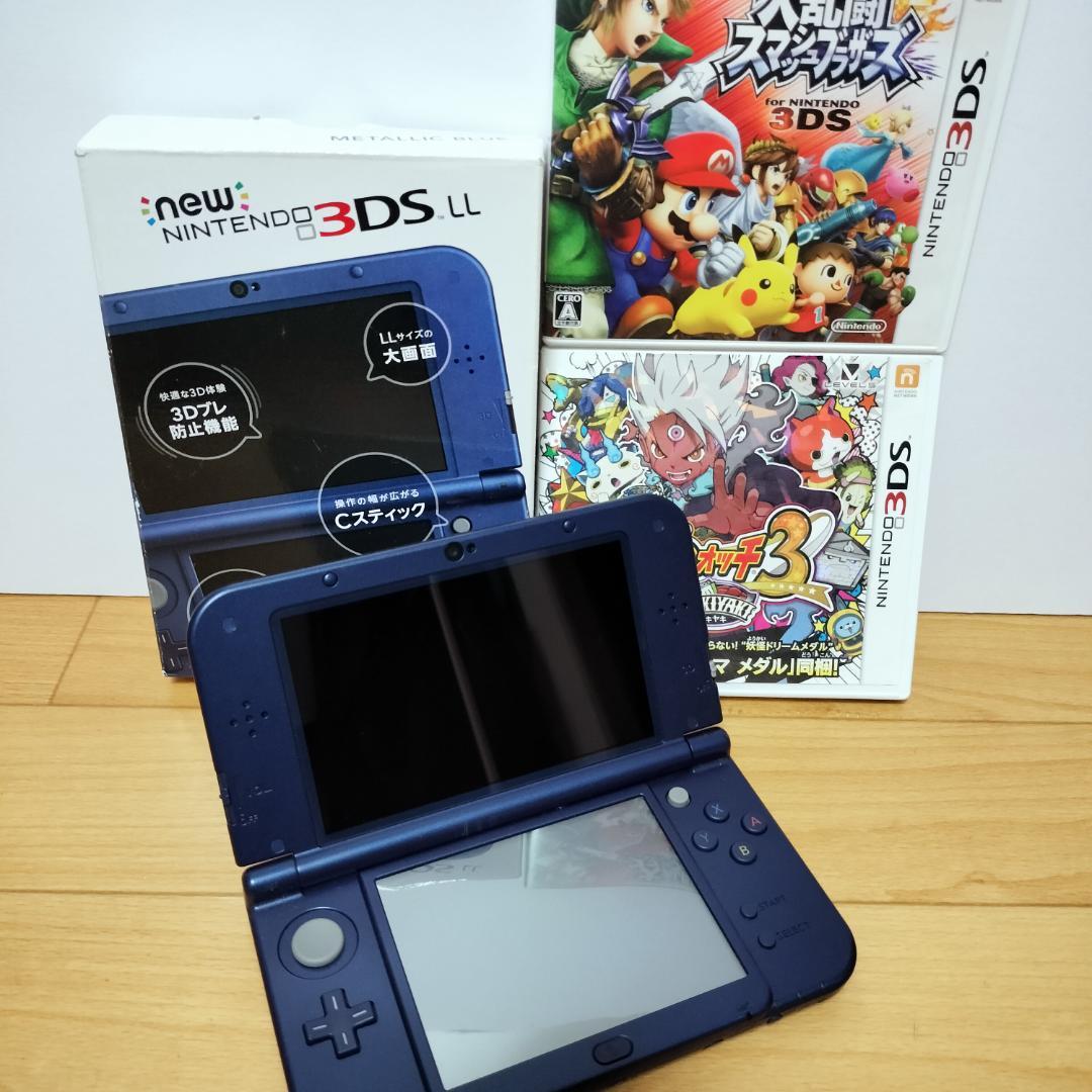 new ニンテンドー 3DS LL 妖怪ウォッチ スマブラ nintendo