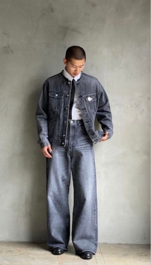GEN IZAWA Super buggy denim pants サイズM GEN IZAWA Super buggy denim pants サイズM GEN IZAWA Super buggy