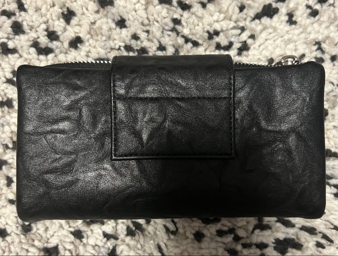 ZUCCa EMBOSSウォレット　財布　長財布　ブラック　黒　未使用品‼️