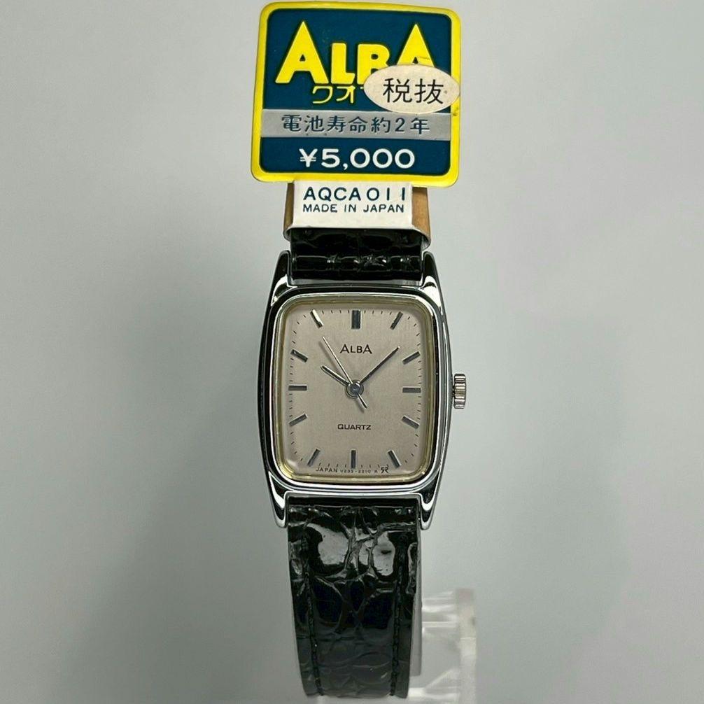 未使用品 SEIKO セイコー ALBA クォーツ時計 電池交換済 - メルカリ