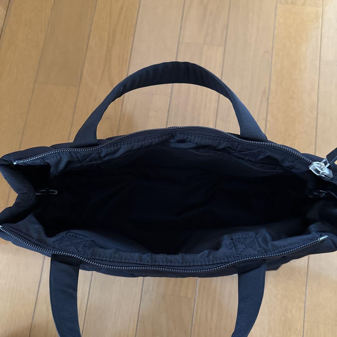 THE NORTH FACE キルティングトートバッグ ブラック