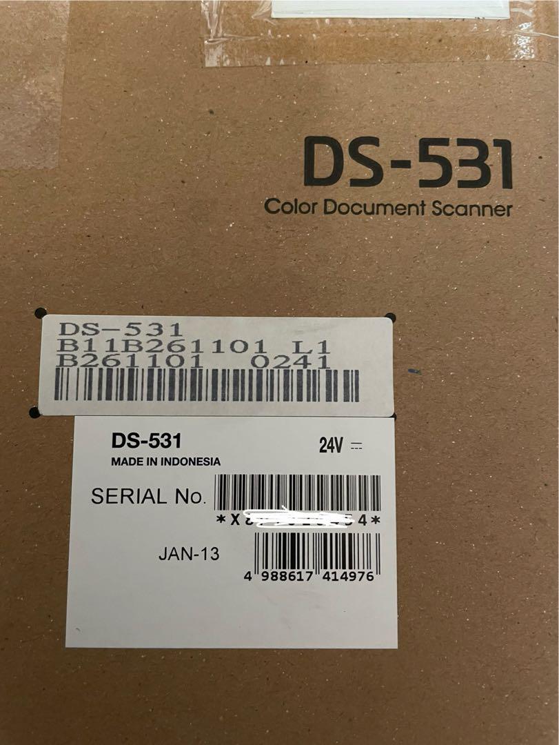 エプソン　ドキュメントスキャナー　DS-531