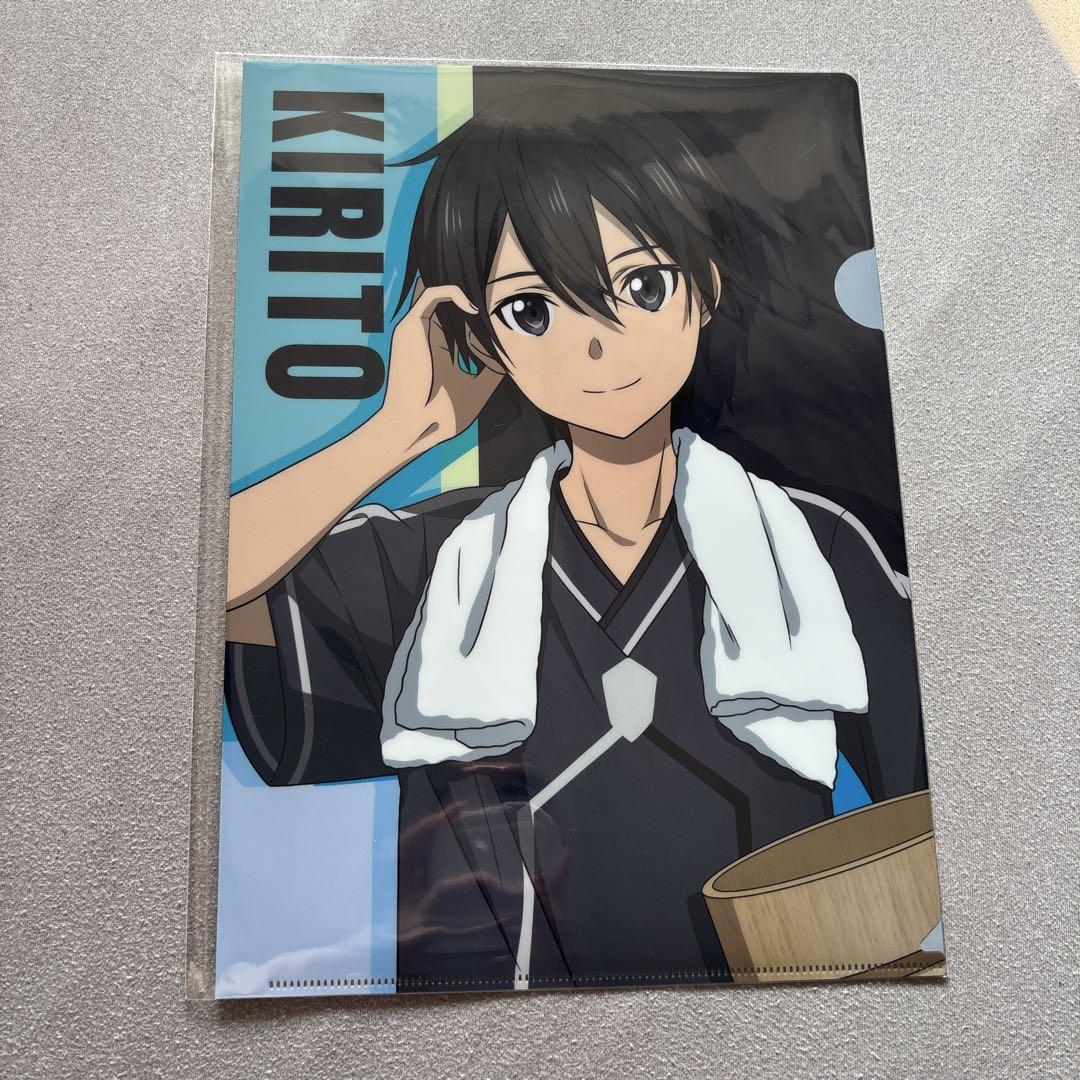 SAO キリト クリアファイル - メルカリ