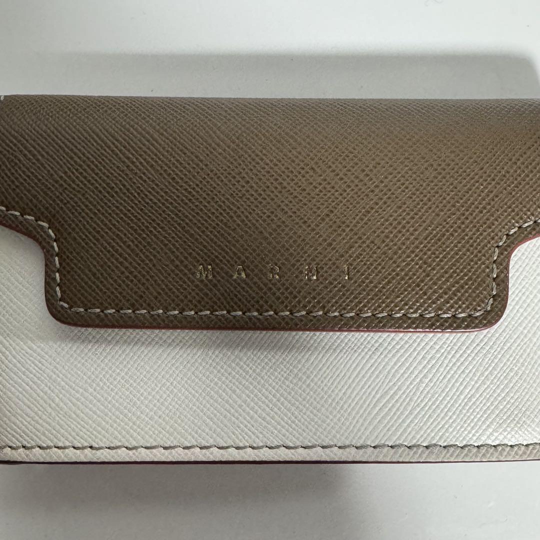 MARNI カードケース 名刺入れ サフィアーノレザー