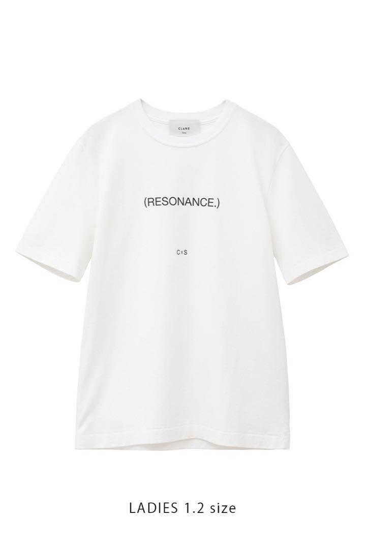 SuzuHirose×CLANE MESSAGE T-SHIRT
