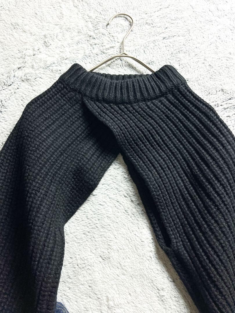 22AW【HYKE】ウール100% RIBBED SLEEVES アームニット 22AW【HYKE】ウール100% RIBBED SLEEVES アームニット