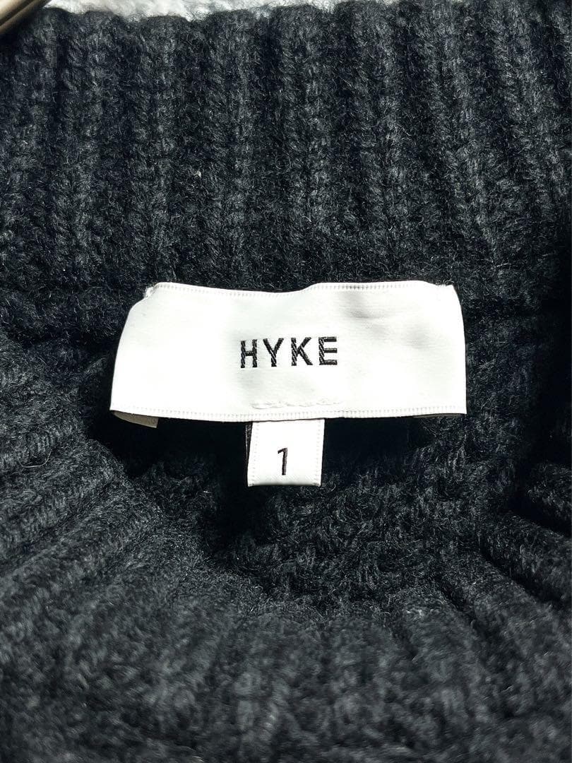 22AW【HYKE】ウール100% RIBBED SLEEVES アームニット 22AW【HYKE】ウール100% RIBBED SLEEVES アームニット